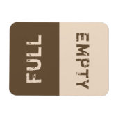 Tumble Dryer or Dishwasher magnet Full/Empty (Horizontal)