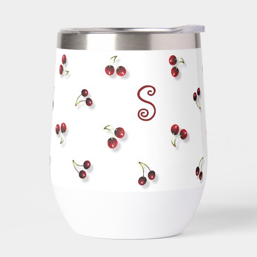 Tumbler à vin cerises (Gauche)