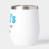 Tumbler à vin de la coupe Sippy de papa personnali (Arrière)
