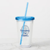 Tumbler Acryl Drinkbeker (Achterkant)