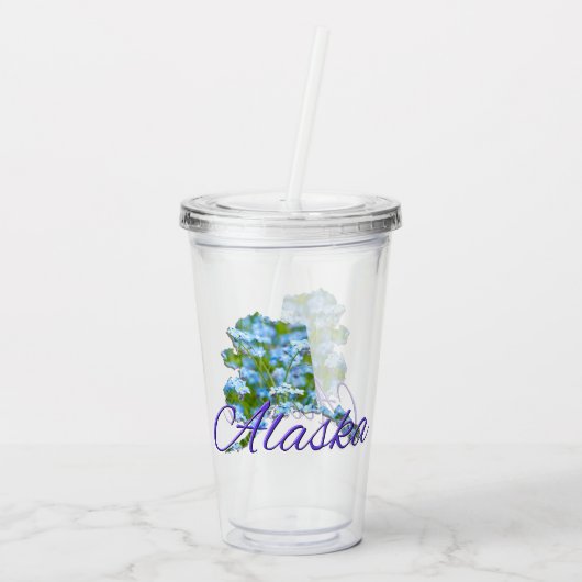 Tumbler - ALASKA Acryl Drinkbeker (Achterkant)