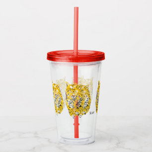 Tumbler: Baby snede Acryl Drinkbeker