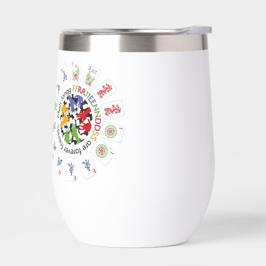 Tumbler d'amis Mah Jongg (Gauche)