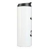 Tumbler de bouteille de boisson de mariée en polic (Tourné sur la gauche)