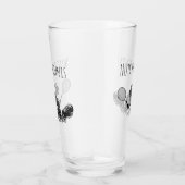 Tumbler de verre de tennis (Droite)