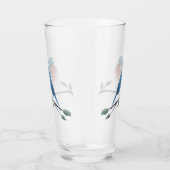 Tumbler en verre bleu (Droite)