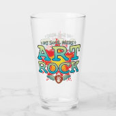Tumbler en verre d'âme Art Rock (Dos)