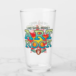Tumbler en verre d'âme Art Rock