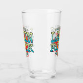 Tumbler en verre d'âme de roche latine (Gauche)
