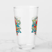 Tumbler en verre d'âme rap (Gauche)