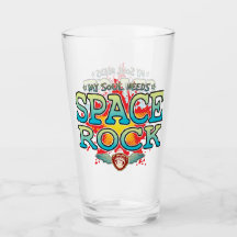 Tumbler en verre d'âme Space Rock