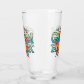 Tumbler en verre de l'âme de Glam Rock (Droite)