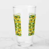 TUMBLER EN VERRE DE LÉMONS TROPICALES (Gauche)