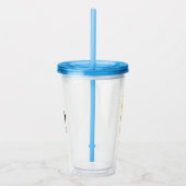 Tumbler en verre de l'infirmière personnalisée com (Droite)