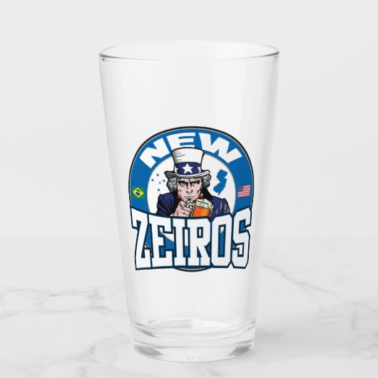 Tumbler en verre de New Zeiros (Devant)