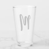 TUMBLER EN VERRE MONOGRAMME (Dos)