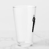 TUMBLER EN VERRE MONOGRAMME (Droite)