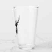 Tumbler en verre taureau écossais (Gauche)