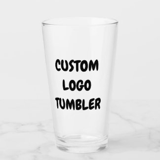 TUMBLER Glas met LOGO op maat, geen minimum