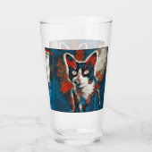 Tumbler-glas met magnesiumcarbonaat glas (Achterkant)