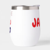 Tumbler Glass with Custom I Love you Dad (Gauche)