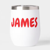 Tumbler Glass with Custom I Love you Dad (Arrière)