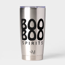 Tumbler: HALLOWEEN Boo Boo Geesten Geïsoleerde Drinkbeker