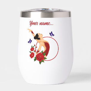 Tumbler Isolé de Gymnastique Rythmique Personnalis