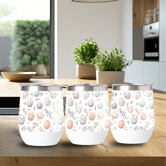 Tumbler Motif gras de Pâques