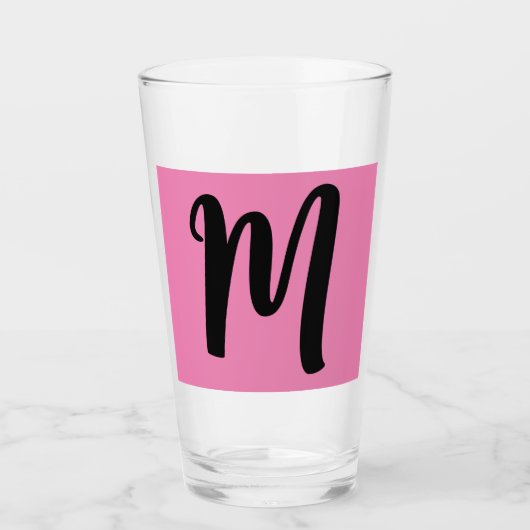 TUMBLER ROSE VERRE MONOGRAM (Devant)