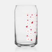 Tumblers en daisy harten blikvorm glas (Rechts)