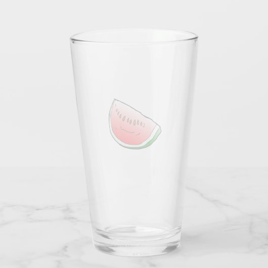 Tumblers en verre de pastèque (Dos)