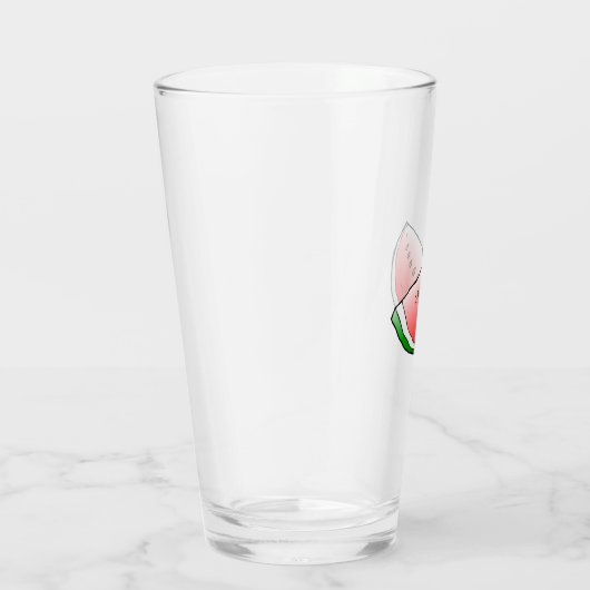 Tumblers en verre de pastèque (Droite)