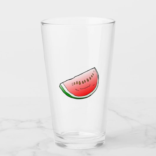 Tumblers en verre pastèque (Devant)