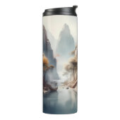 Tumblers - Serene Ancient Temple by the River Thermosbeker (Gedraaid links)