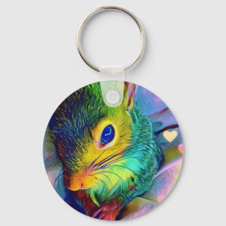 Tumbleweed omgeven door harten sleutelhanger