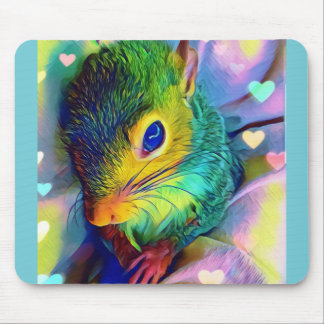 Tumbleweed omgeven door liefdesmousepad muismat