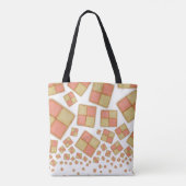 Tumbling Battenberg cake Canvas tas (Achterkant)
