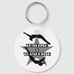 Tumbling en Trampoline Sleutelhanger