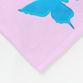  TUMBLING GYMNAST MEISJE FLEECE DEKEN (Hoek)