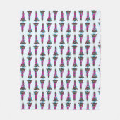 Tumbling Gymnastiek Acrobat Gym Dance Teacher Fleece Deken (Voorkant)