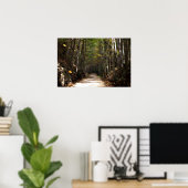 Tumbling Leaves Poster (Thuiskantoor)