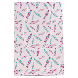 Tumbling Nutcrackers Medium Gift Bag Medium Cadeauzakje