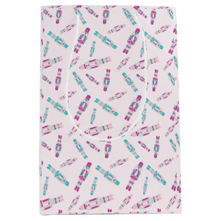 Tumbling Nutcrackers Medium Gift Bag Medium Cadeauzakje