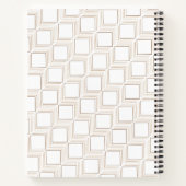 Tumbling squares spiraal notebook notitieboek (Achterkant)