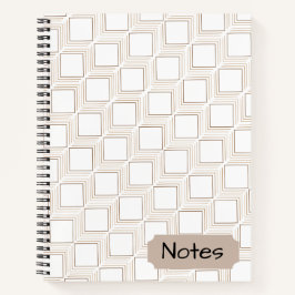 Tumbling squares spiraal notebook notitieboek