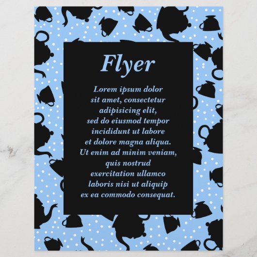 Tumbling Tea Party Flyer (Voorkant)