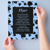 Tumbling Tea Party Flyer (Hand)