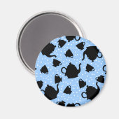 Tumbling Tea Party Magneet (Voorkant / Achterkant)
