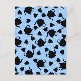 Tumbling Tea Party Uitnodiging Briefkaart